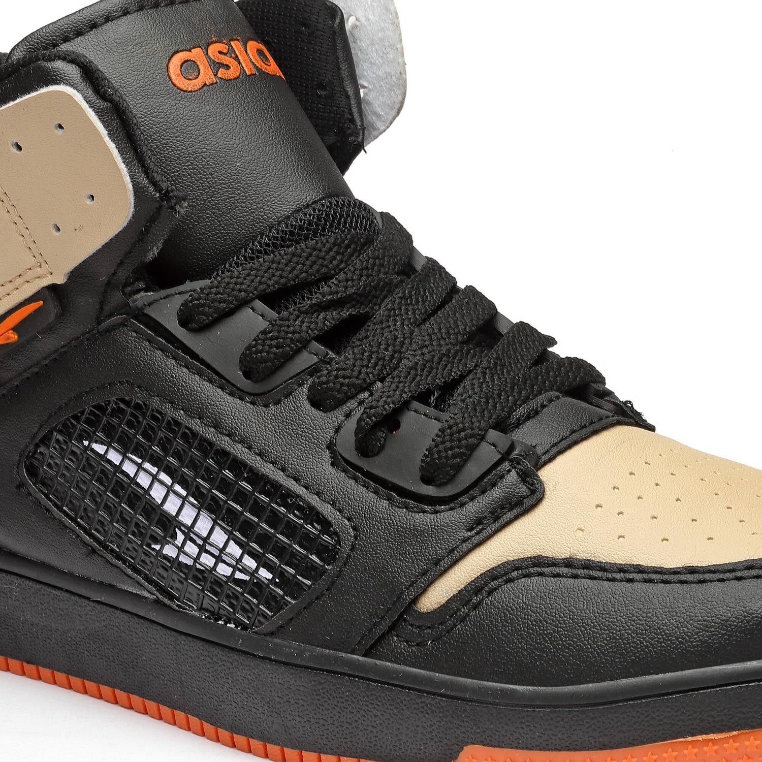 Asian High Tops For Men Black - Image 5
