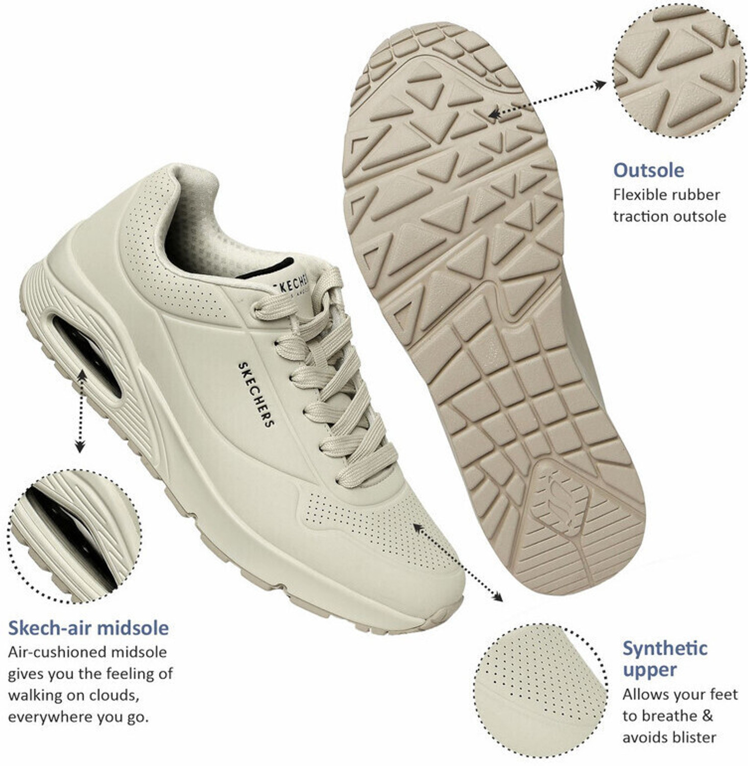 Image of Skechers UNO - STAND ON AIR Casuals For Men