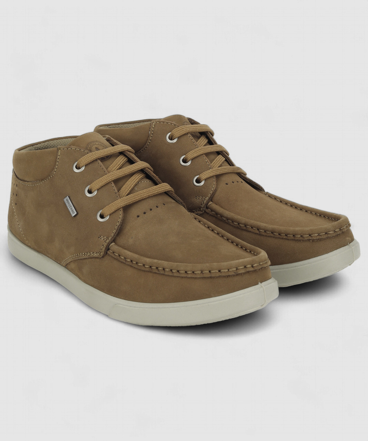 Image of WOODLAND Lace Up Lightweight Breathable Comfortable Daily Use Casuals For Men