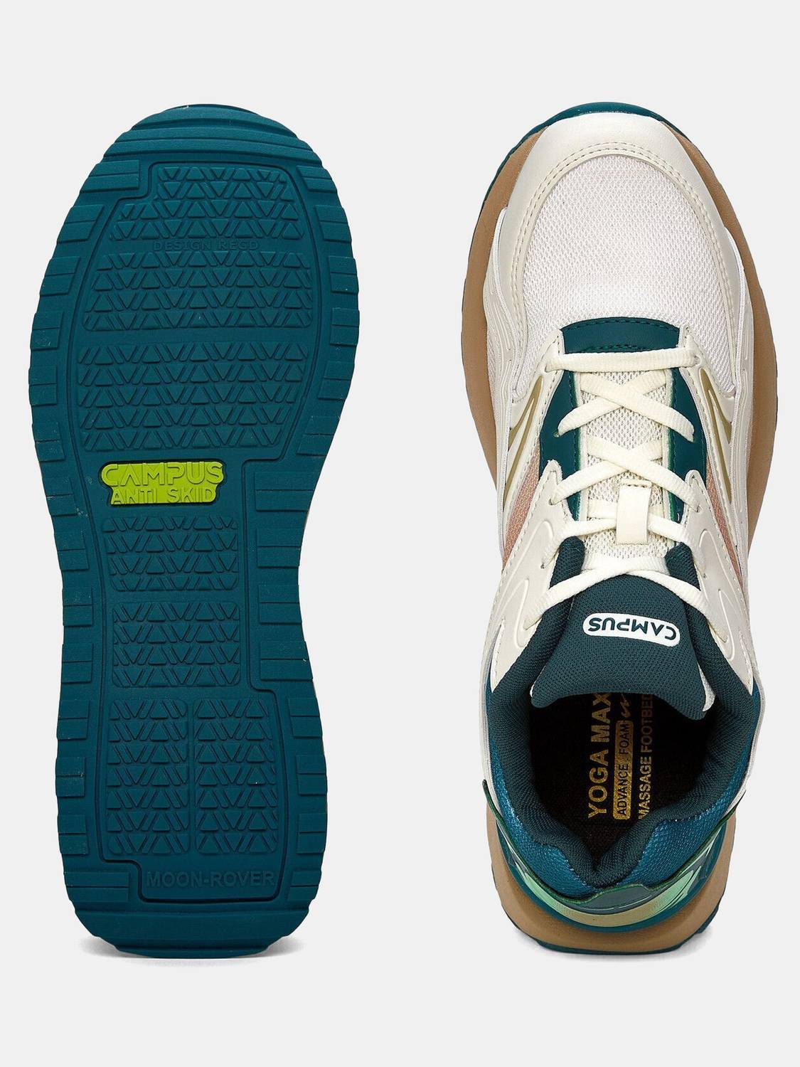 CAMPUS VITALITY Men's White Sneakers - Image 5