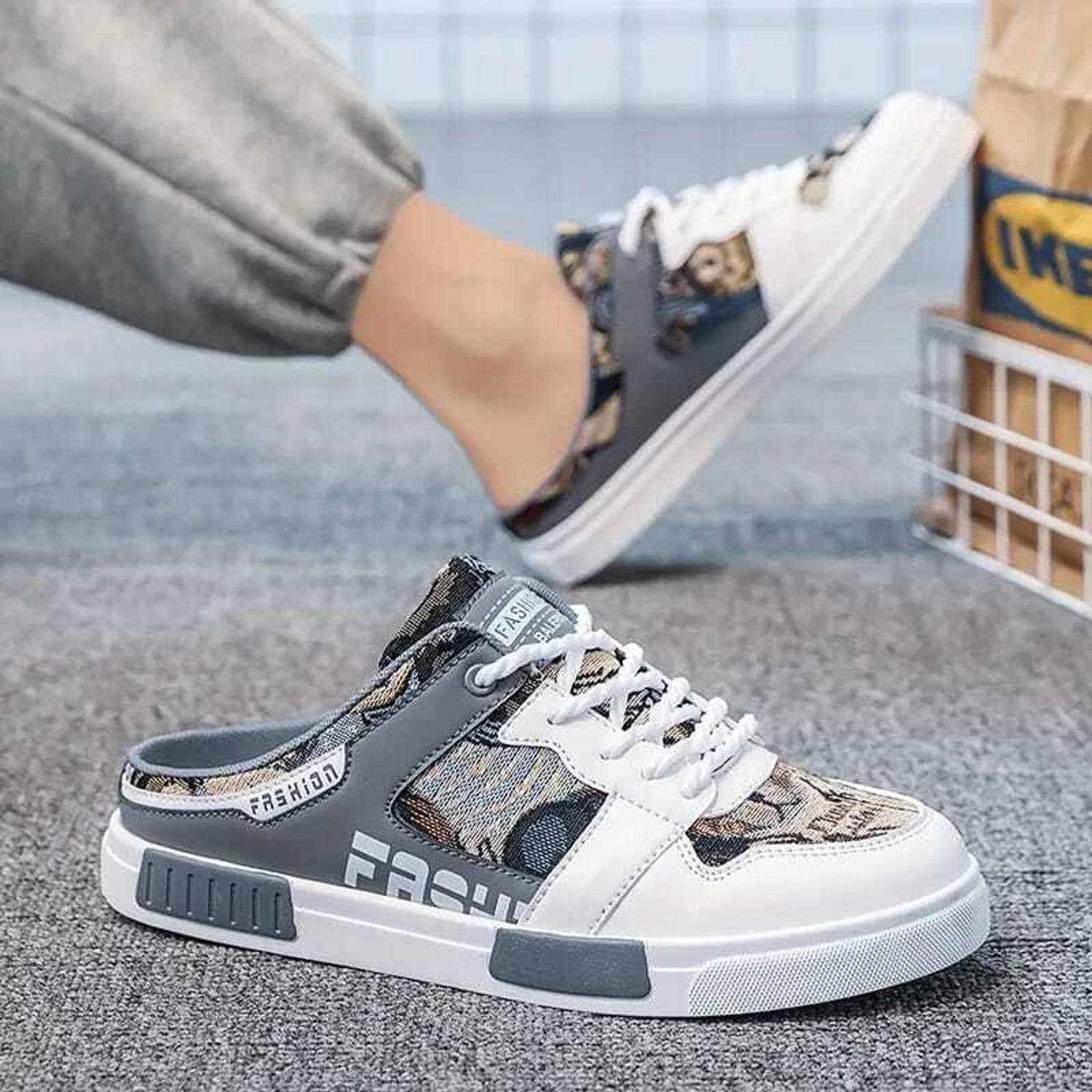 sparkle & shine Men's Slip On Sneakers - Image 2