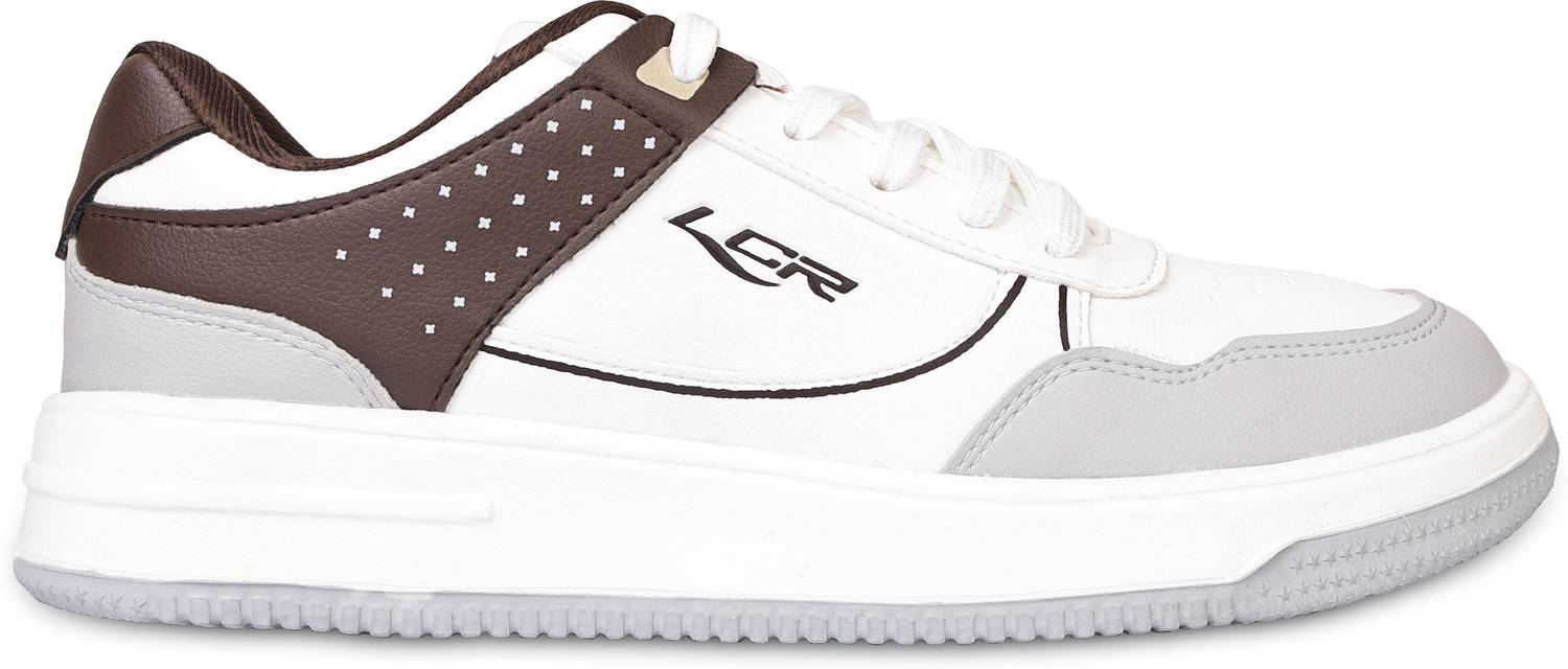LANCER SNEAKER-7WHT-BRN Men's Sneakers - Image 4