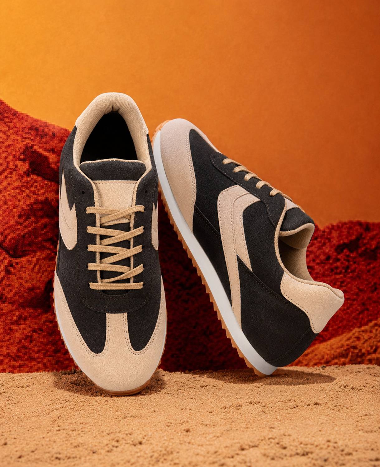 Roadster Casual Sneakers Synthetic PU Colorblocked