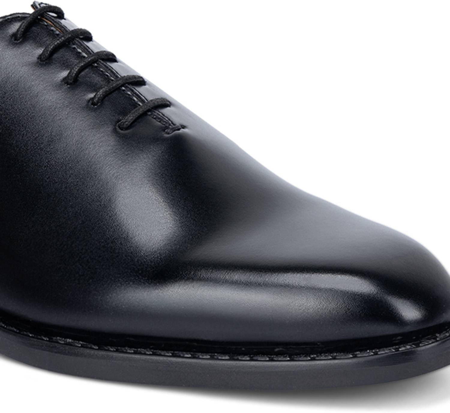 Louis Stitch Mens Black Formal Derby Shoes 10 UK - Image 4