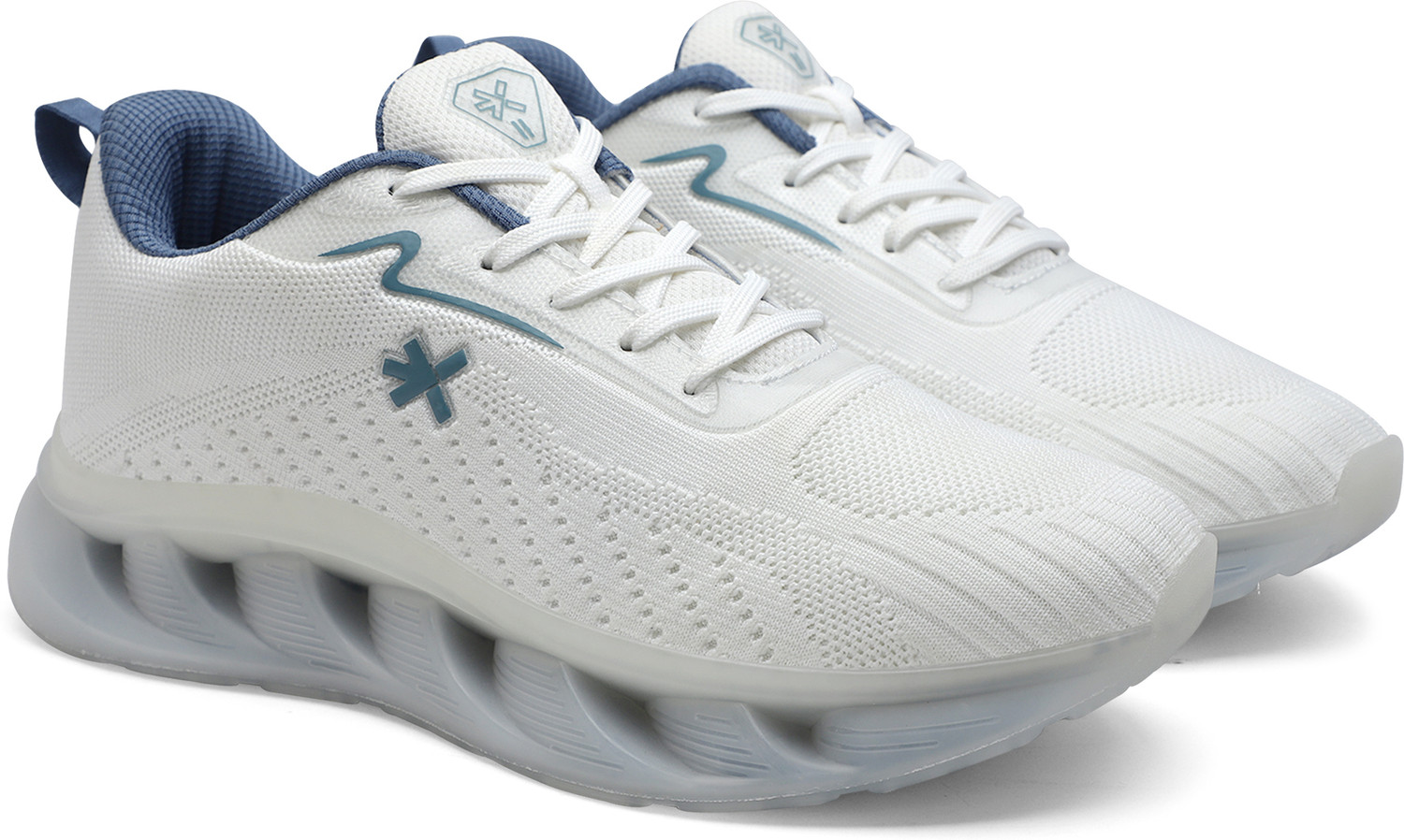Image of HRX by Hrithik Roshan Running Shoes For Men (White, 7)