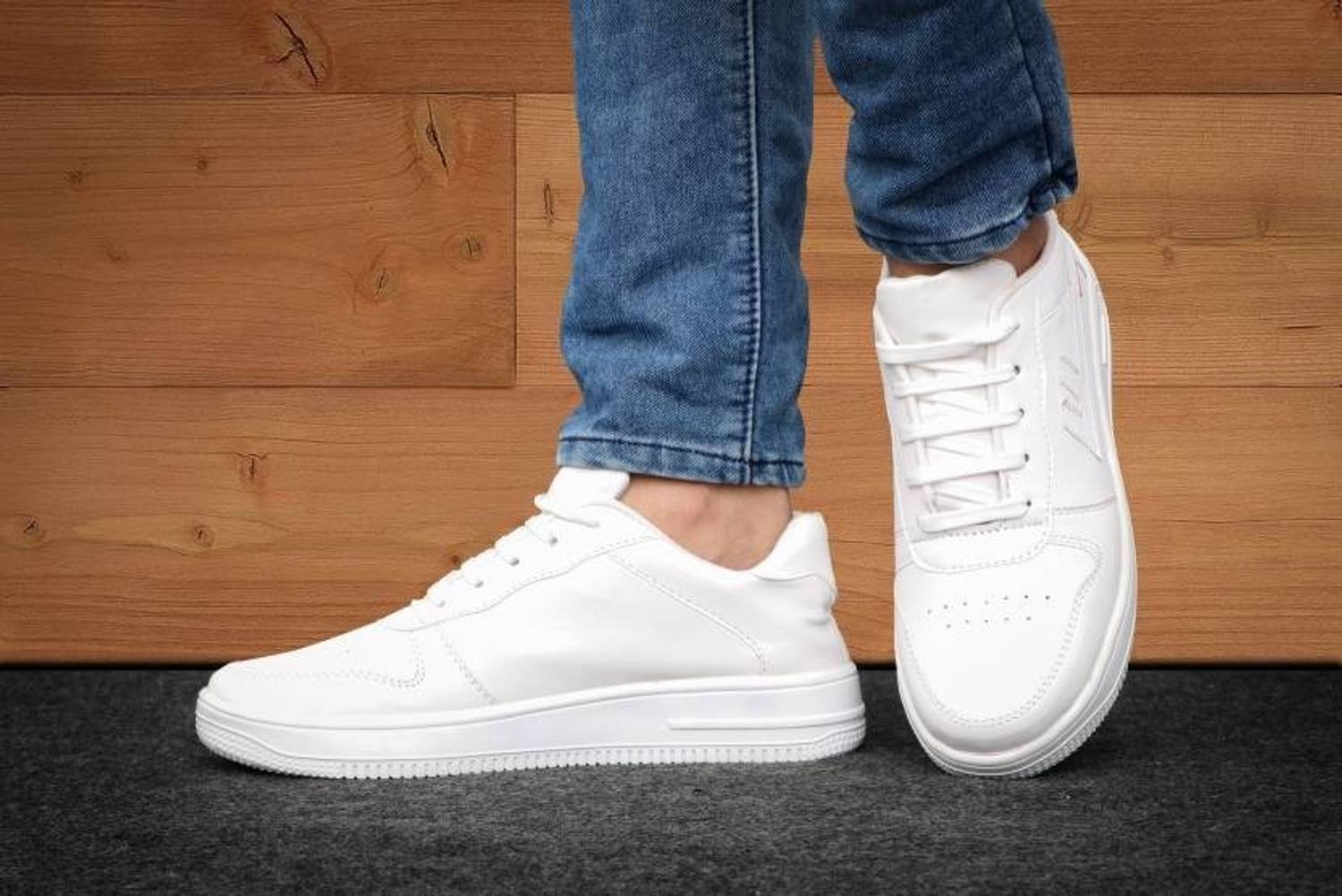 COOPERWINGS Everyday White Sneakers - Image 1