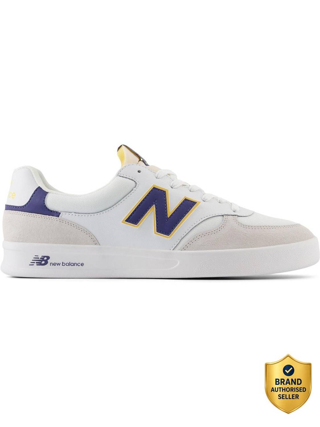 New Balance CT300 White Men's Sneakers - Image 1