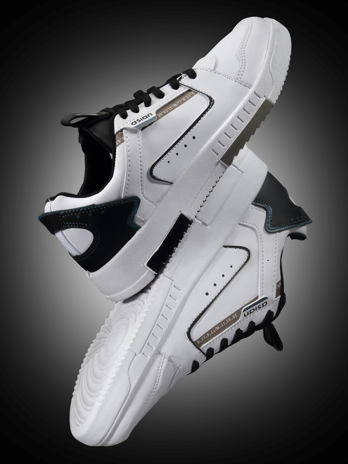 Image of asian -01 White Sneakers,Casuals,Walking,Stylish Extra Comfort Sneakers For Men