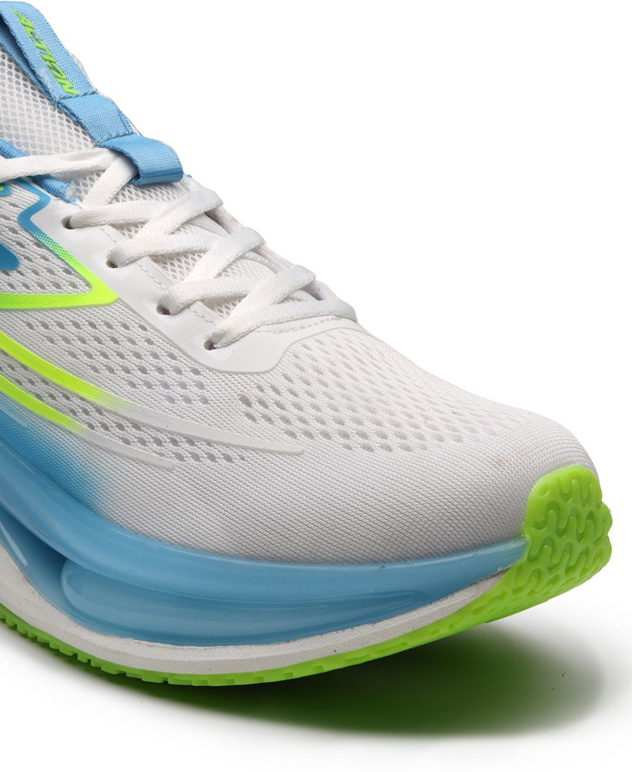 Image of action Athleo TURBO-2203 Lightweight Breathable Comfortable Sports Lace-Ups Running Shoes For Men