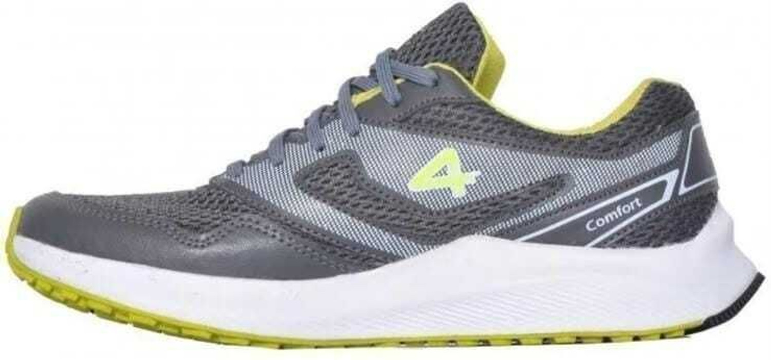 Image of Star Impact Men's Running Shoes Lightweight Breathable Mesh Walking, Jogging & Casual Wear Running Shoes For Men (Grey, 10)