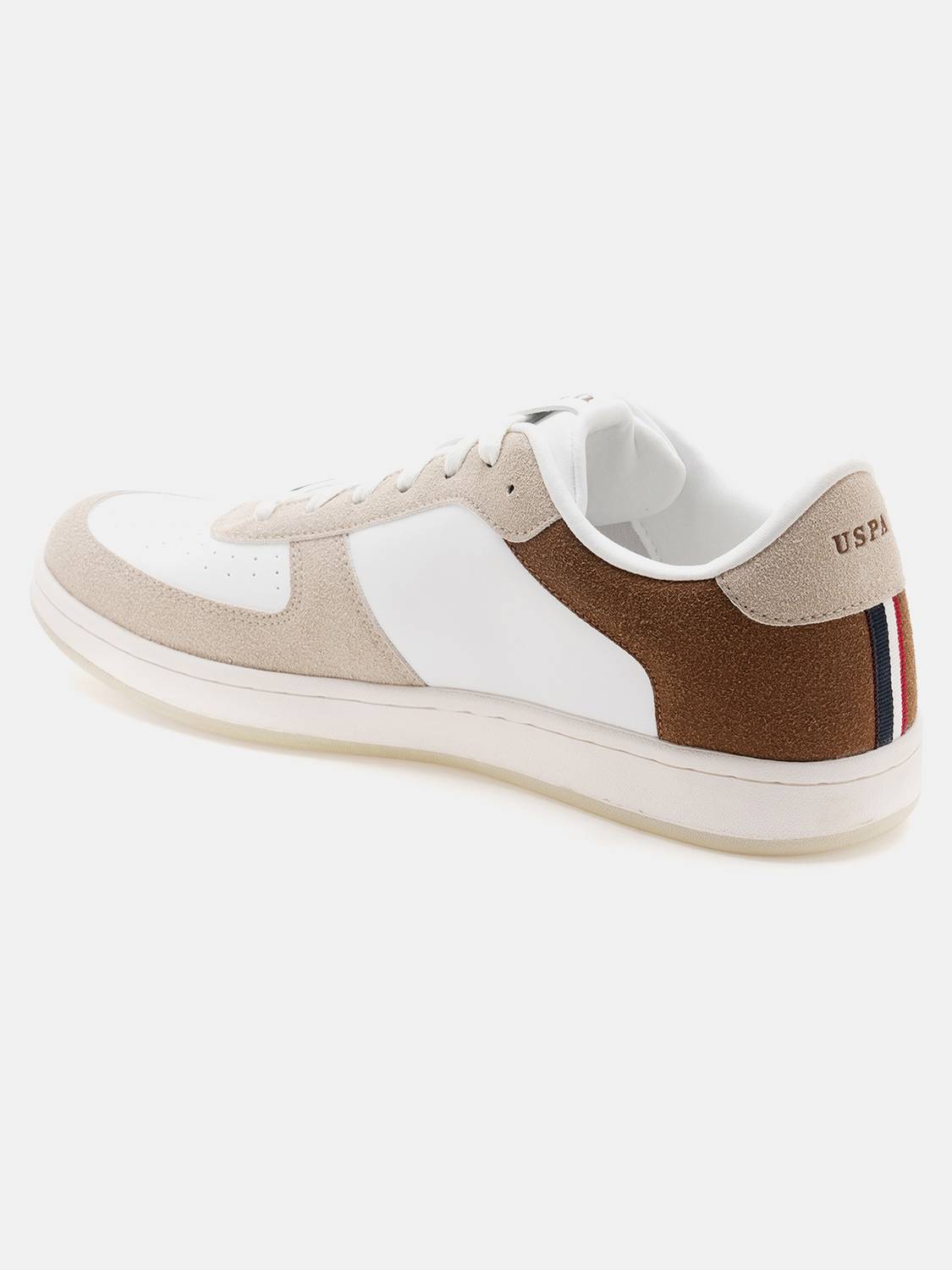 U.S. POLO ASSN. FEDER Beige Sneakers For Men - Image 3