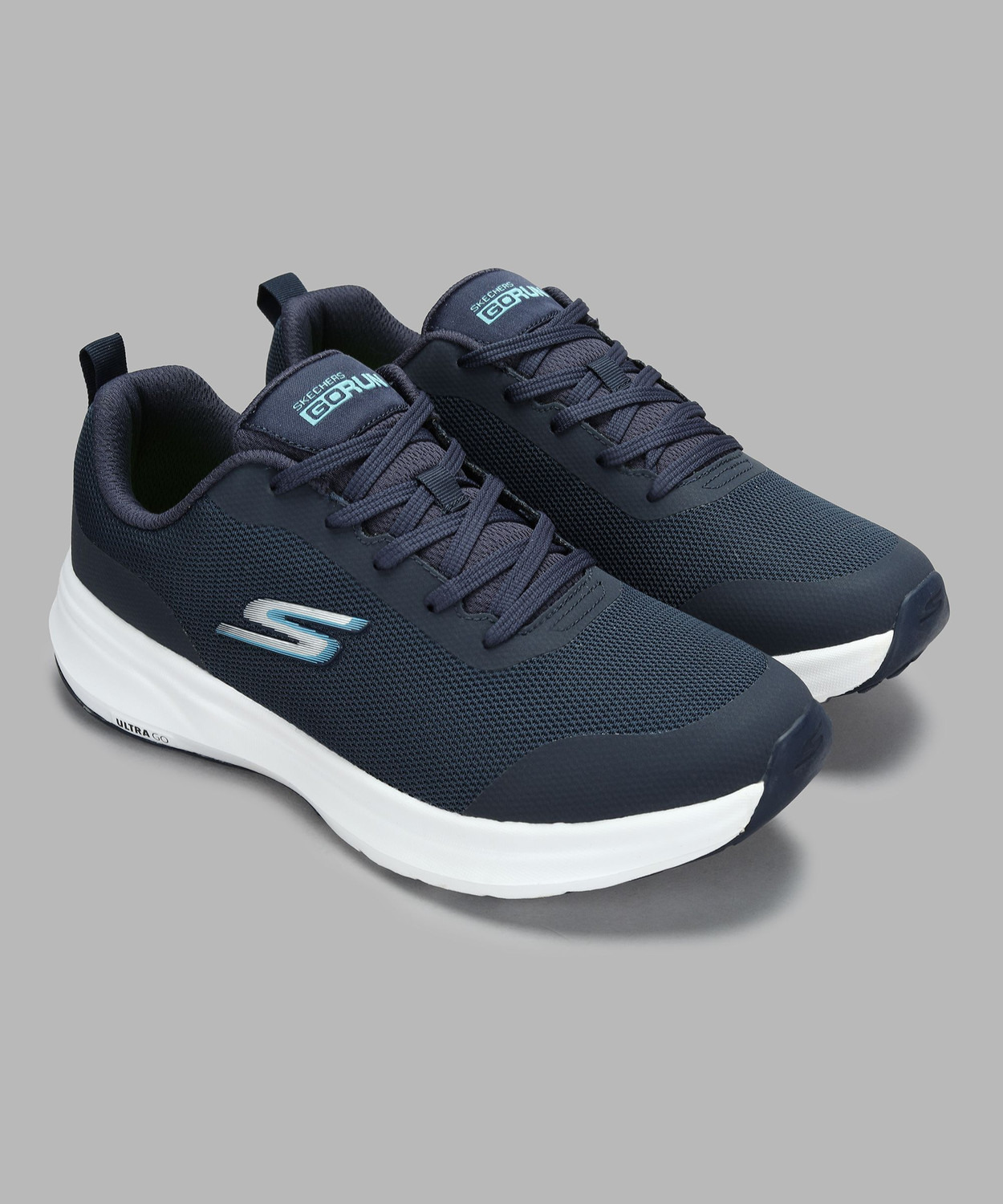 Image of Skechers GO RUN PURE Sneakers For Men (Navy, 10)