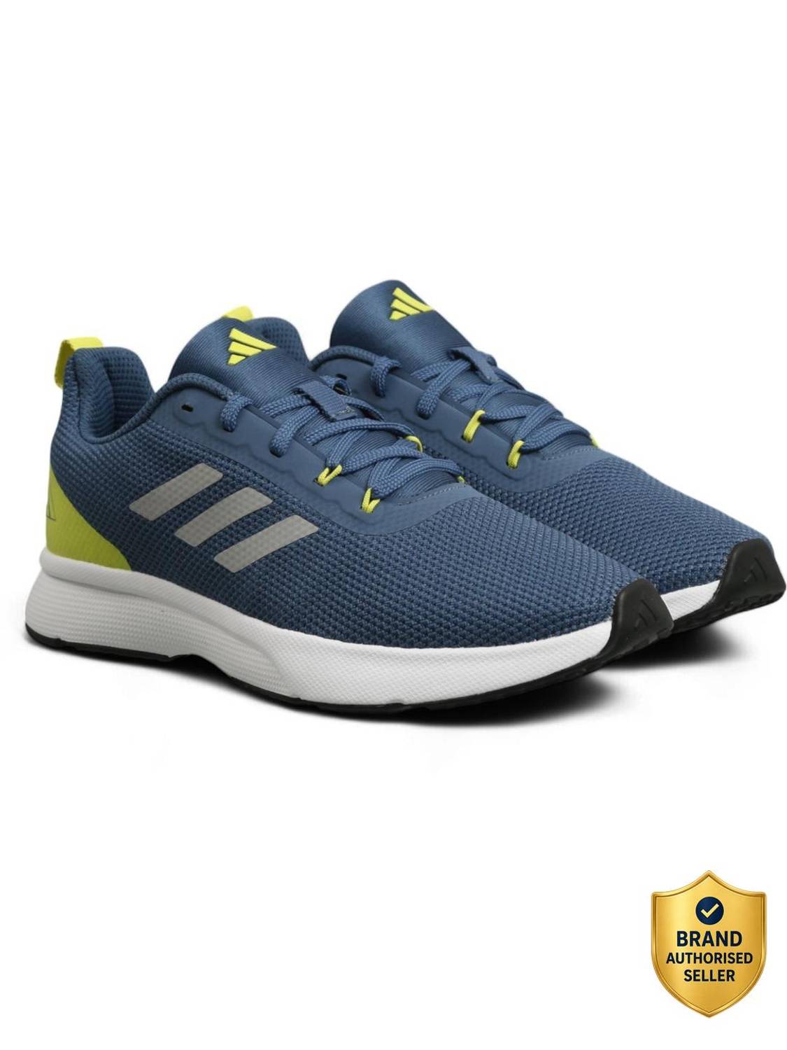 ADIDAS Glowrun Reflective Blue Running Shoes - Image 1