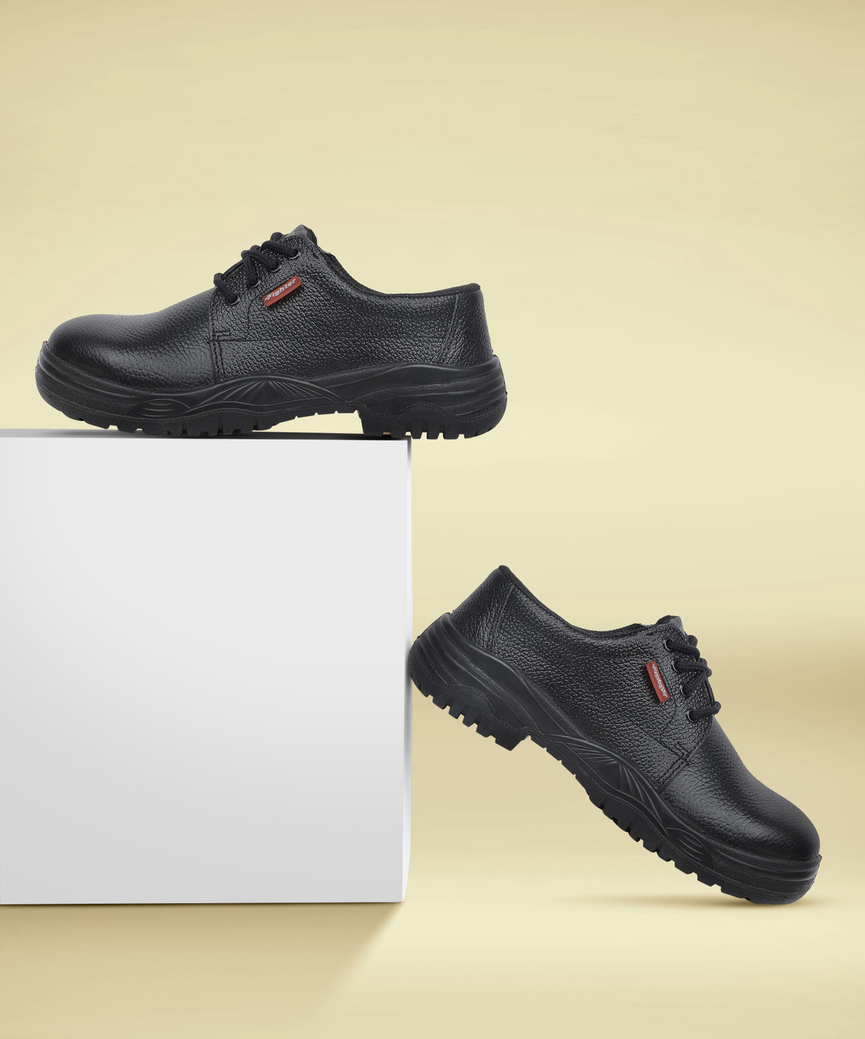 Image of Liberty Steel Toe Genuine Leather Safety Shoe