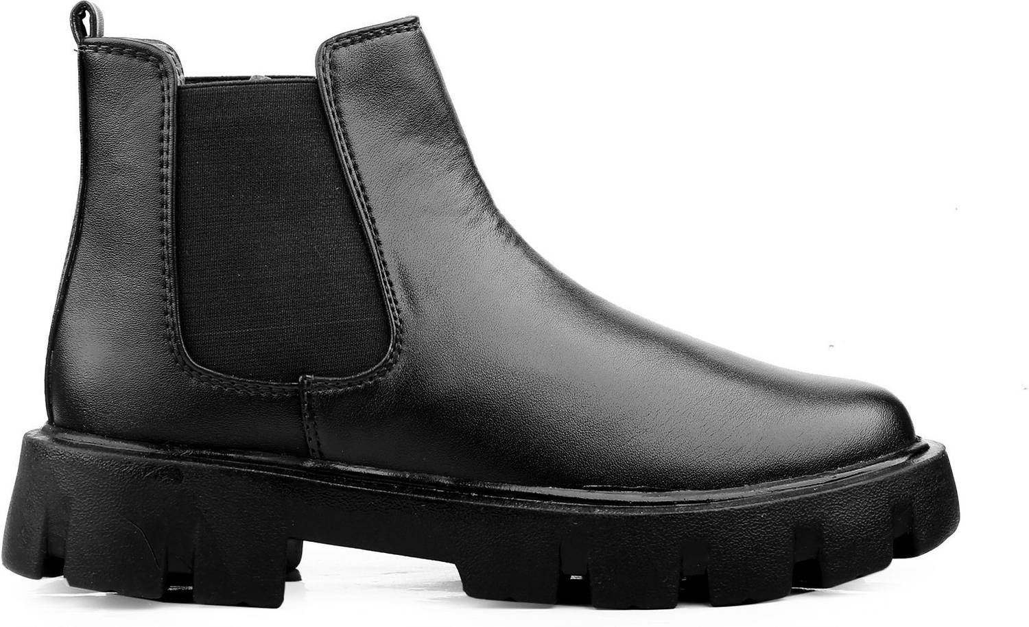 BXXY Black Synthetic Casual Chelsea Boots - Image 5