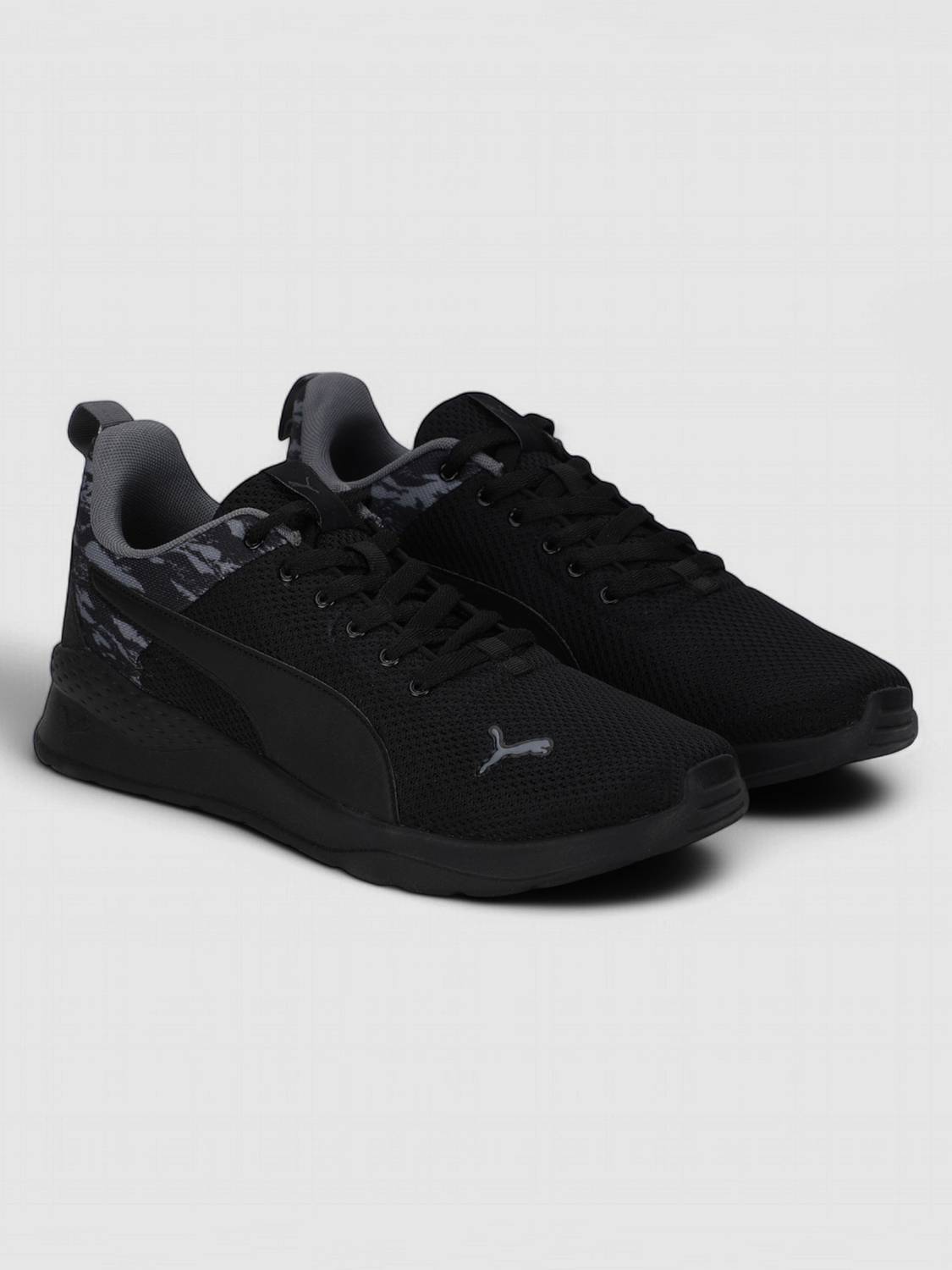 PUMA Anzarun Camo Sneakers for Men - Black - Image 4