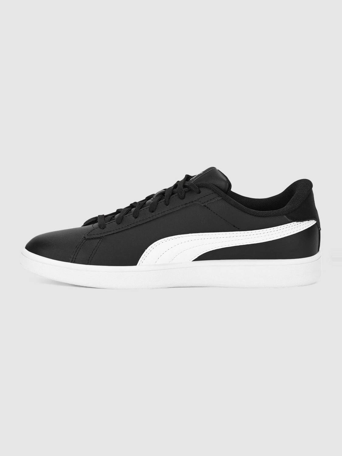 PUMA Smash 3.0 L Black Men's Sneakers - Image 3