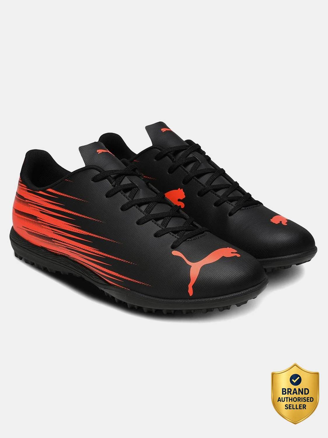PUMA ATTACANTO II TT Football Shoes for Men, Black