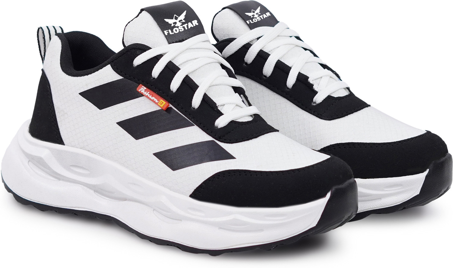 Image of flostar Men's Lightweight Casual Sports Running Shoes | Trendy Lace-Up Sneakers Sneakers For Men