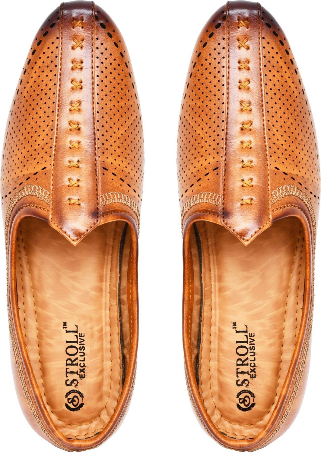 Image of Stroll Men's Stylish Nagra Jutis Mojaris For Men