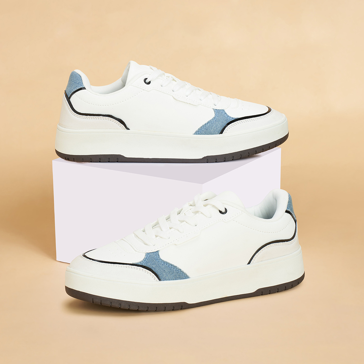 Image of Ajile By Pantaloons Sneakers For Men