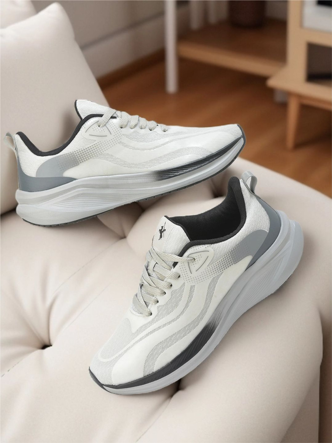 Image of CANTABIL Cantabil Colourblocked Casual Shoes for Men l Lightweight with Cushioned Insole Casuals For Men