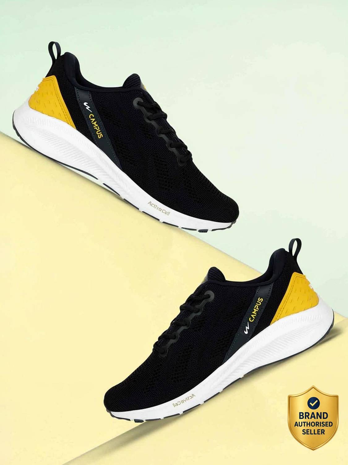 CAMPUS MAXICO Men's Sports Shoes | Comfortable Insole & Anti-Slip Sole Design | Lace-Up Running Shoes For Men