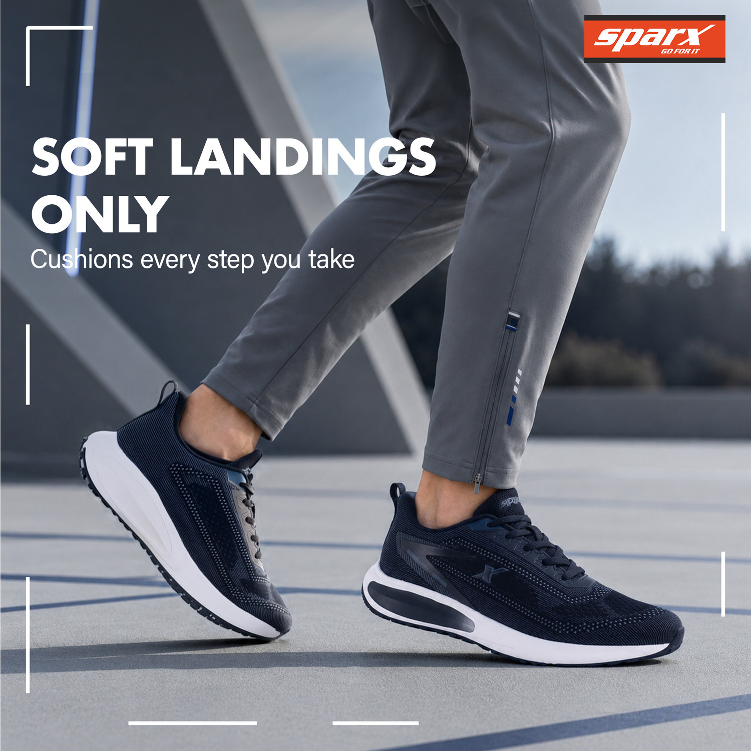 Image of Sparx SM 9100 | Stylish, Comfortable | Walking Shoes For Men