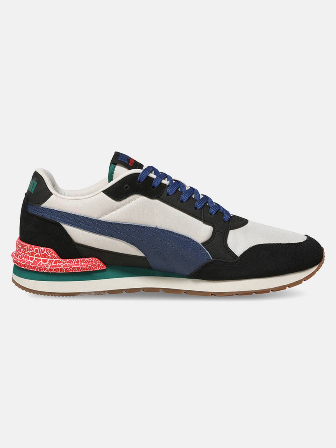 PUMA ST Runner v4 L Retro Run Sneakers For Men White - Image 2
