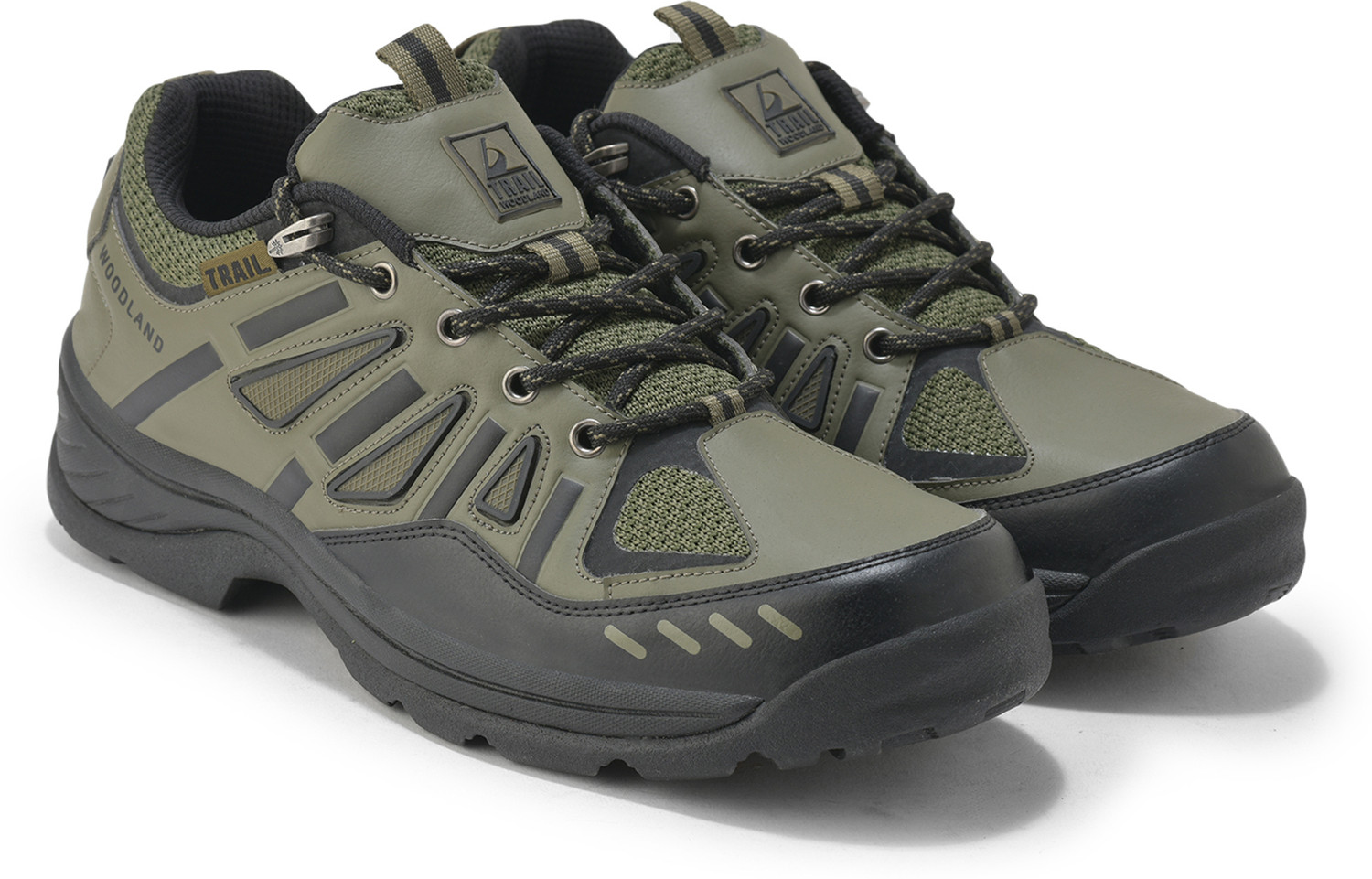 Image of WOODLAND Outdoor Trekking Lightweight Breathable Durable Hiking & Trekking Shoes For Men