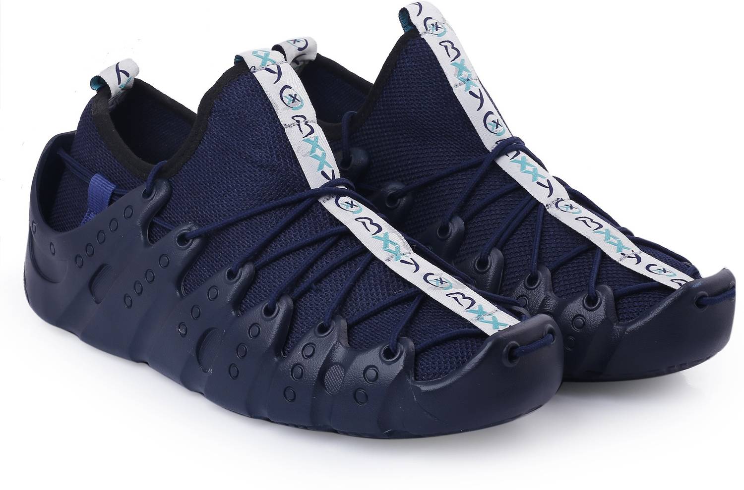 BXXY Mens Blue Casual Sports, Sneakers lace-up Shoes Water Sport Shoes For Men
