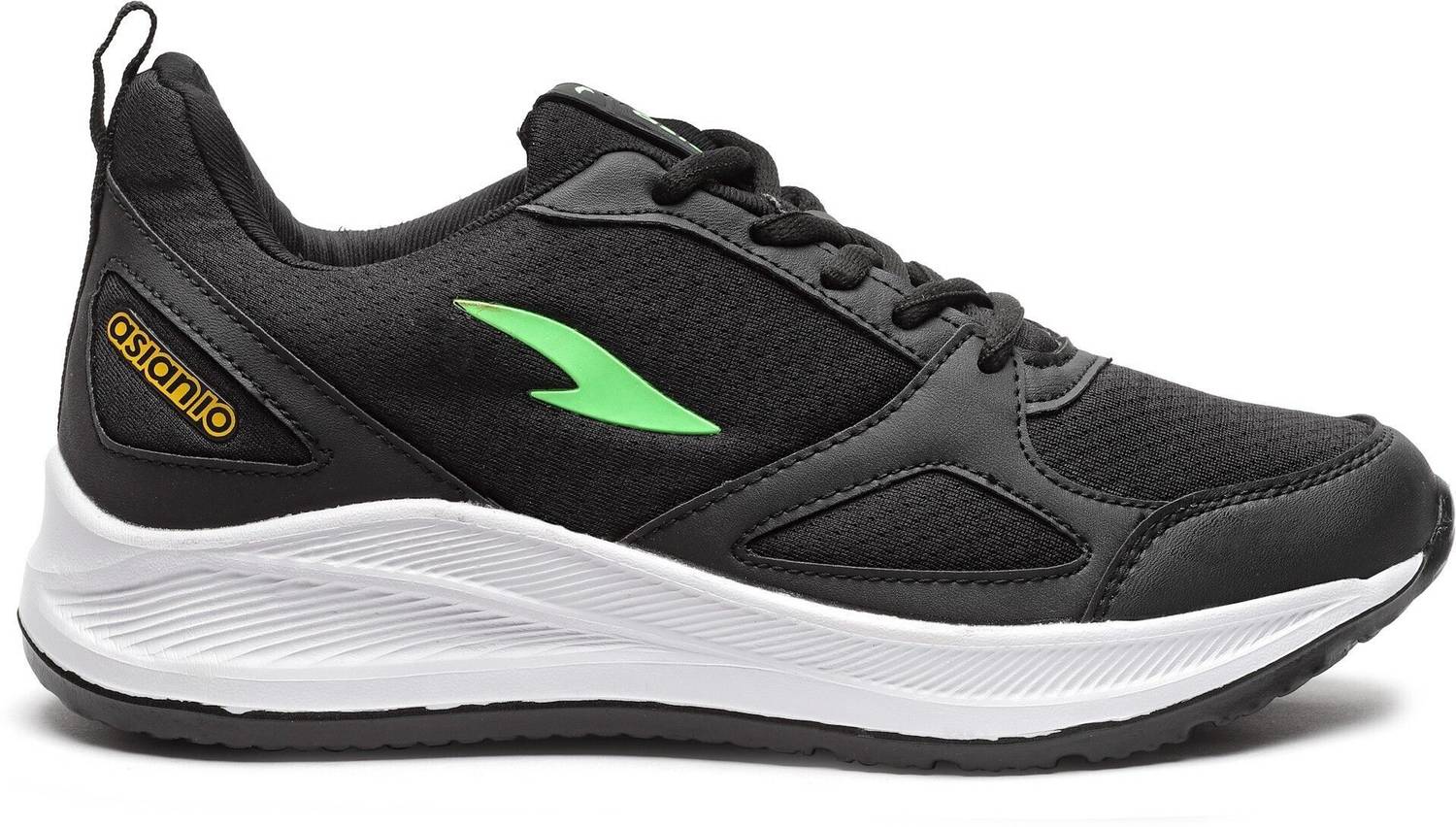 asian WNDR-13 Pro Black Men's Shoes - Image 5