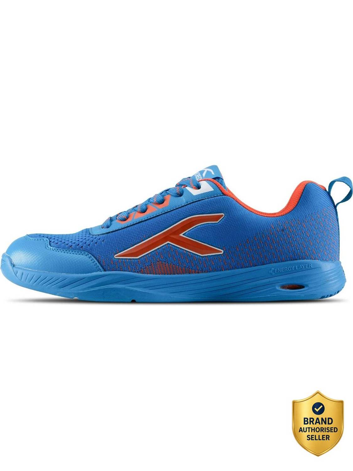 Hundred Court Flyer Non-Marking Badminton Shoes (Blue)