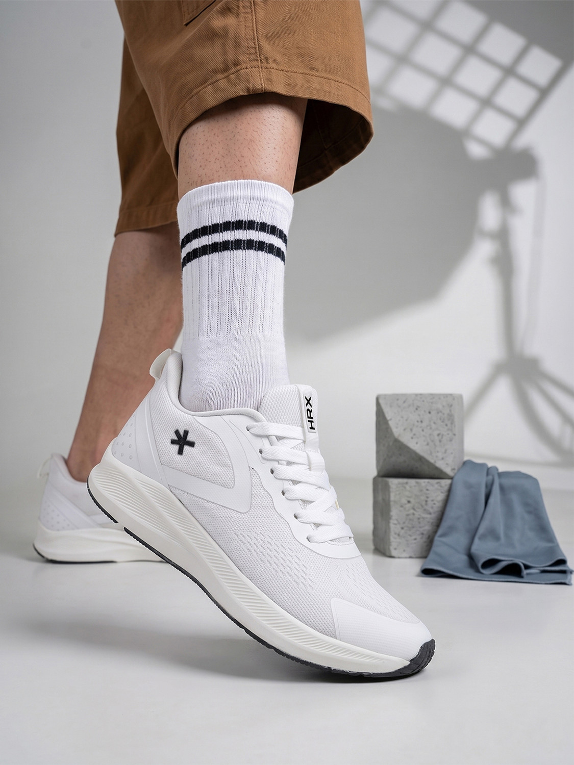 Image of HRX by Hrithik Roshan HRX Lightweight,Comfortable,Trendy,Breathable, Sports Running Shoes For Men