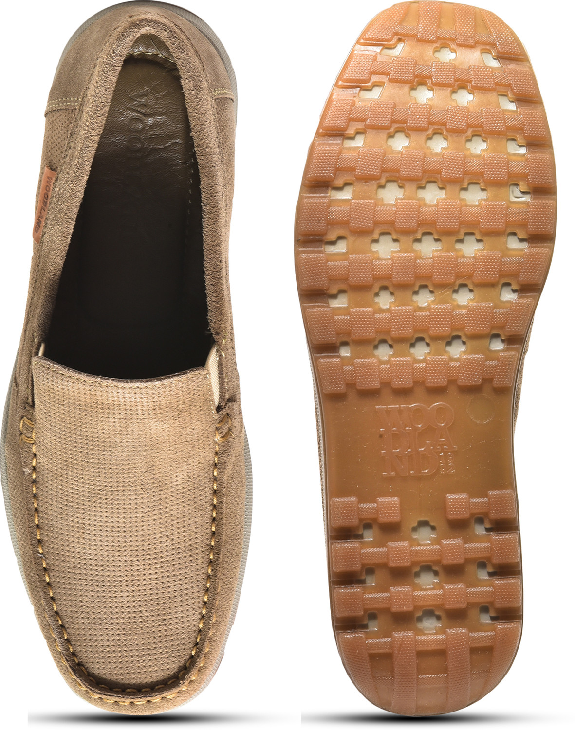 Image of WOODLAND Slip On Lightweight Comfortable Easy Wear Casuals For Men
