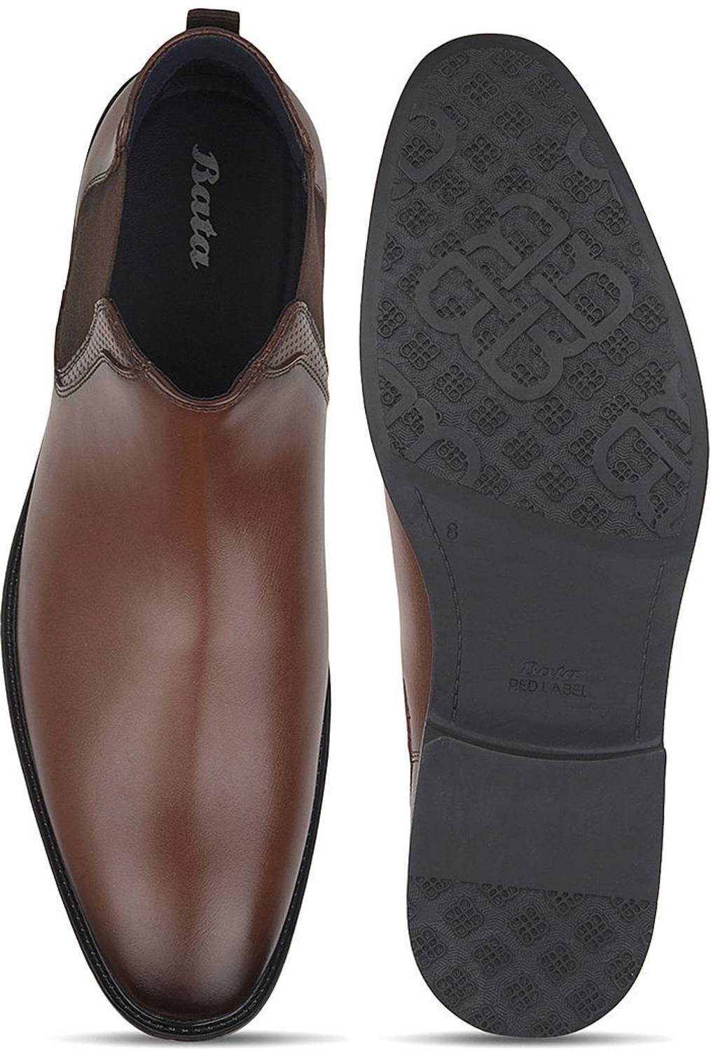 Bata Men Casual Boots Brown - Image 4