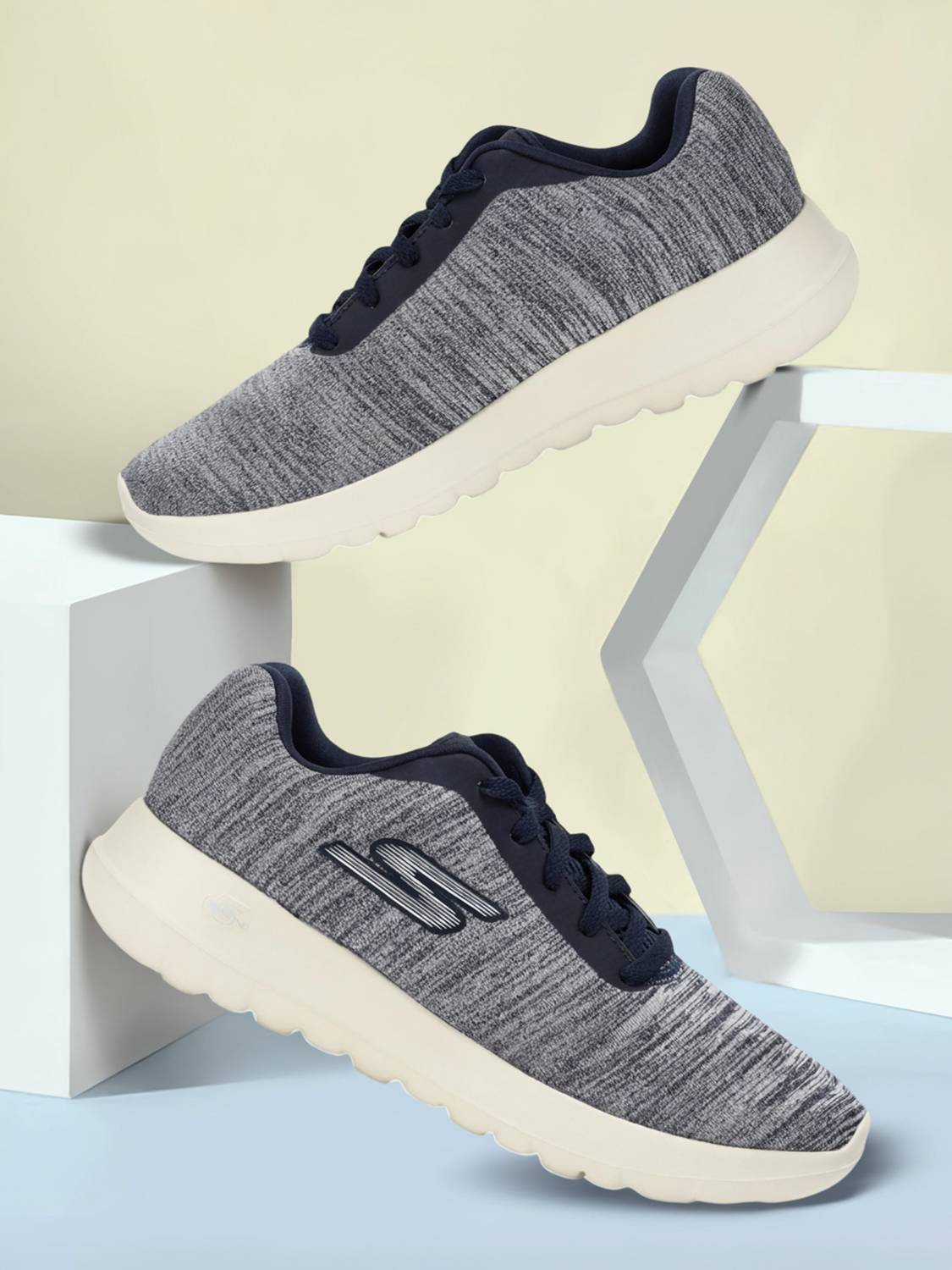 Skechers GO WALK JOY Sneakers For Women (Navy , 4)