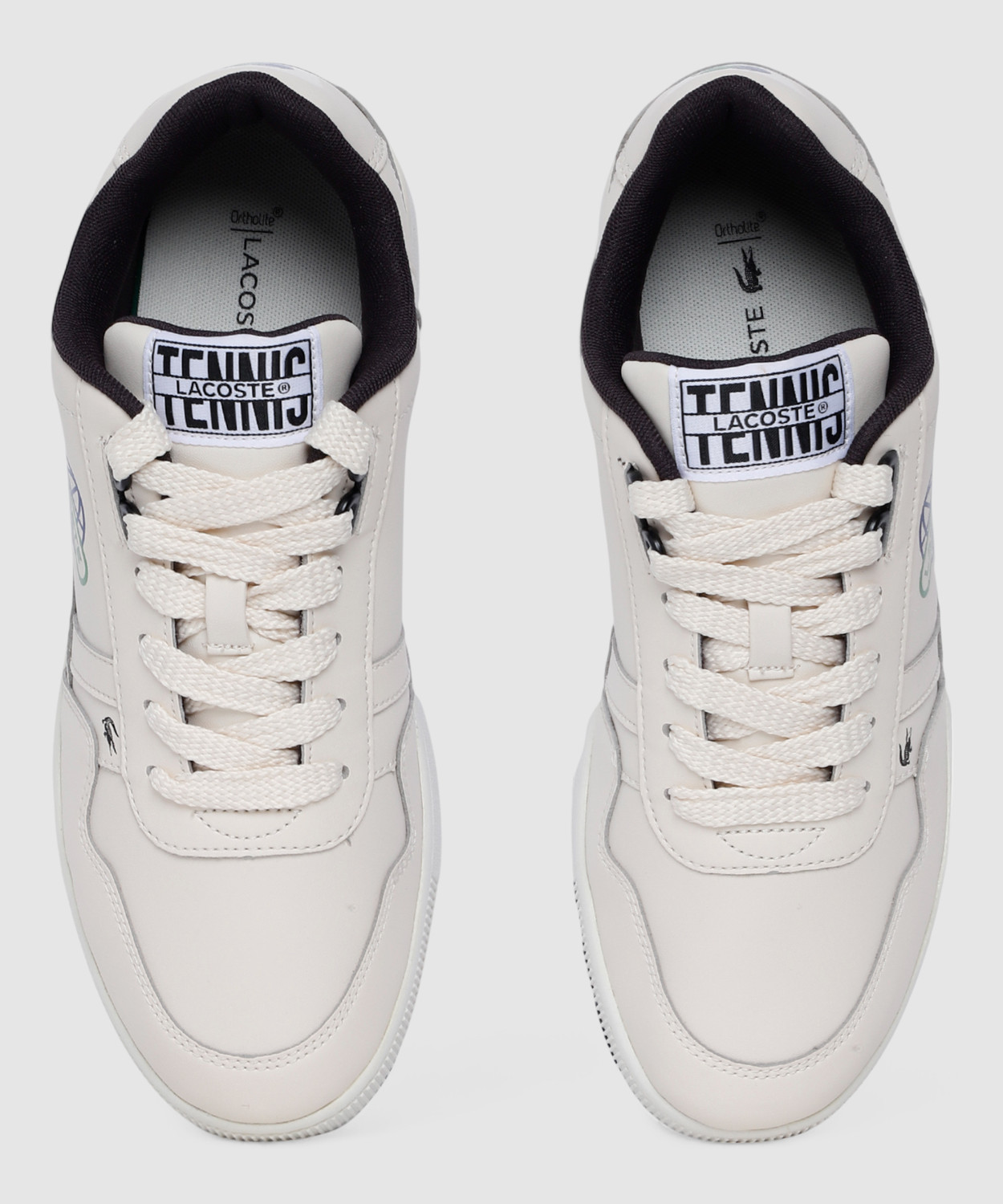 Image of LACOSTE Casuals For Men (Off White, 9)