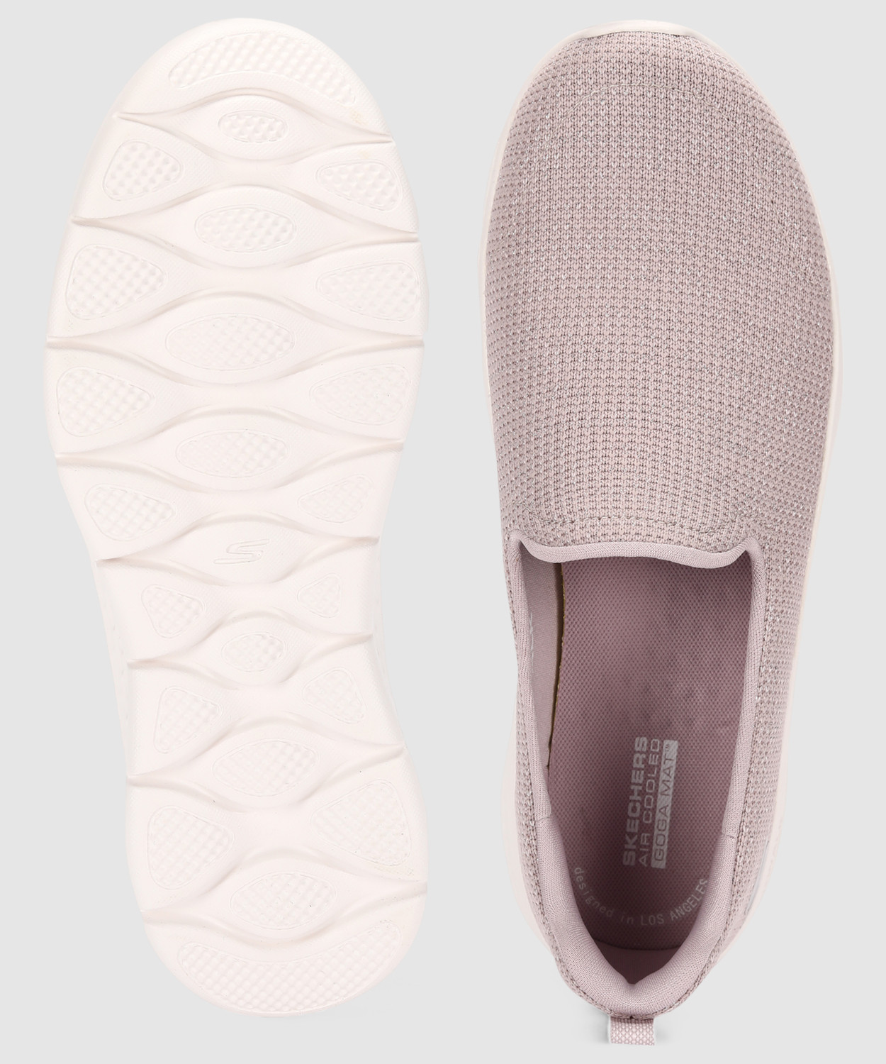 Image of Skechers GO WALK FLEX - FLASHING STARS Walking Shoes For Women