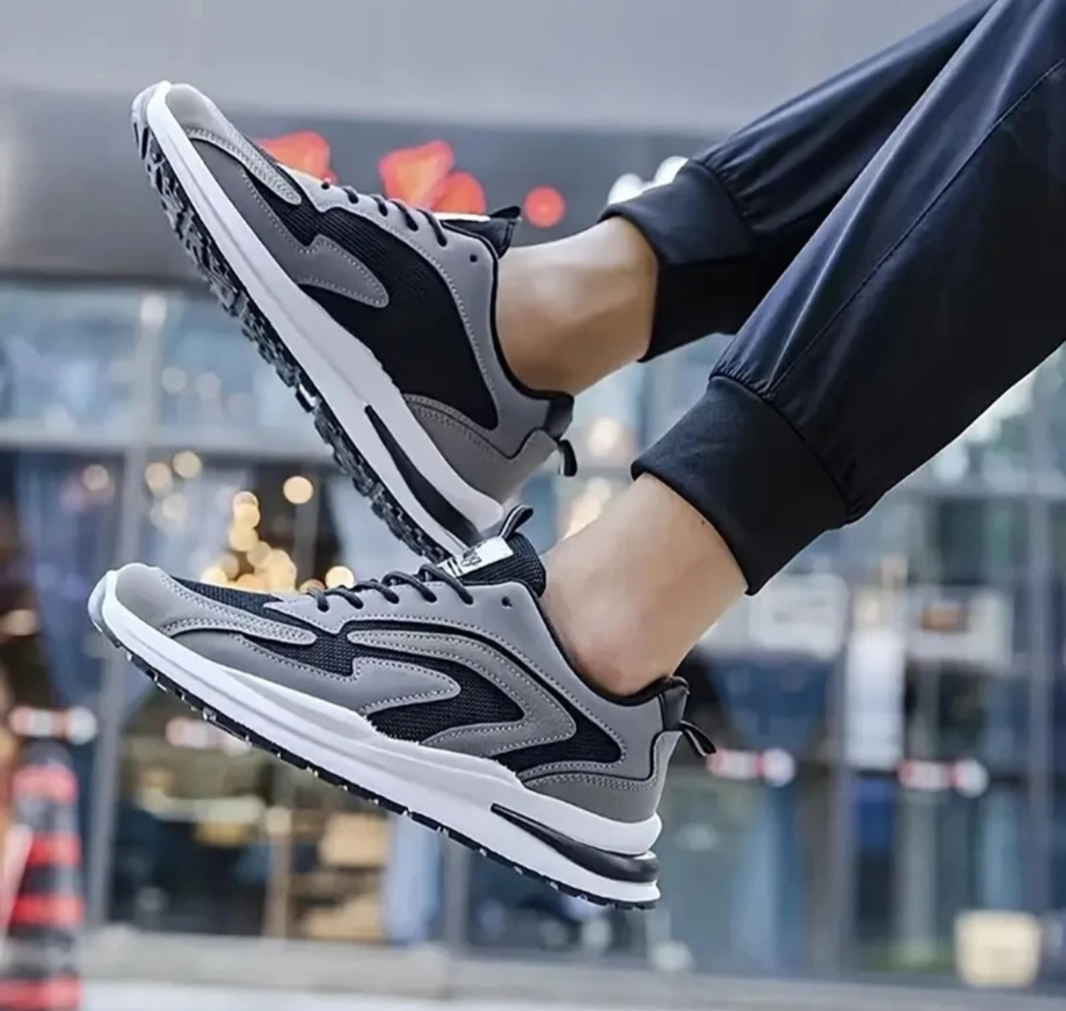 Image of Xtoon BLACK SHOES PREMIUM QUALITY MEN Sneakers Casuals Sneakers For Men