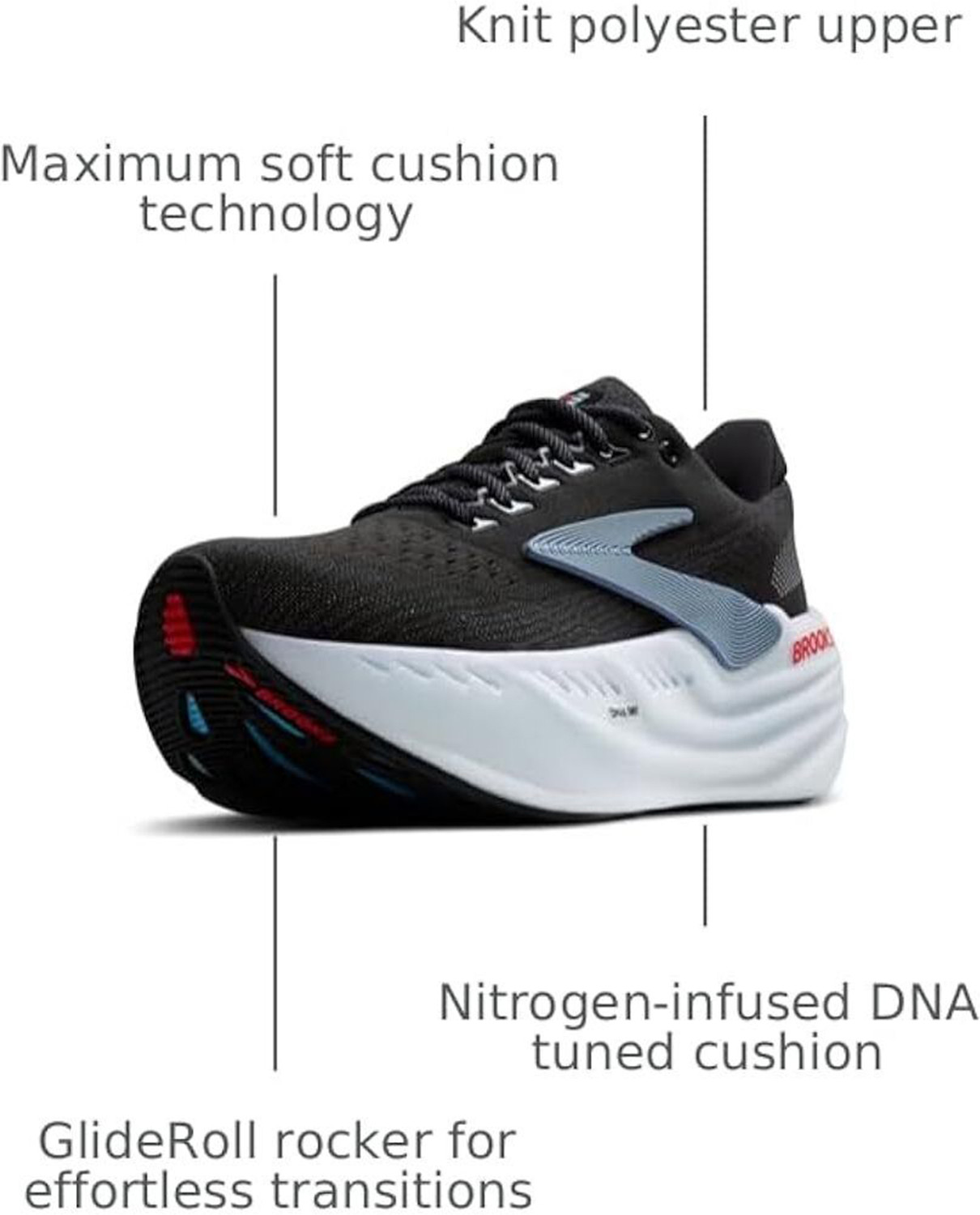 Image of BROOKS GLYCERIN MAX Sneakers For Men