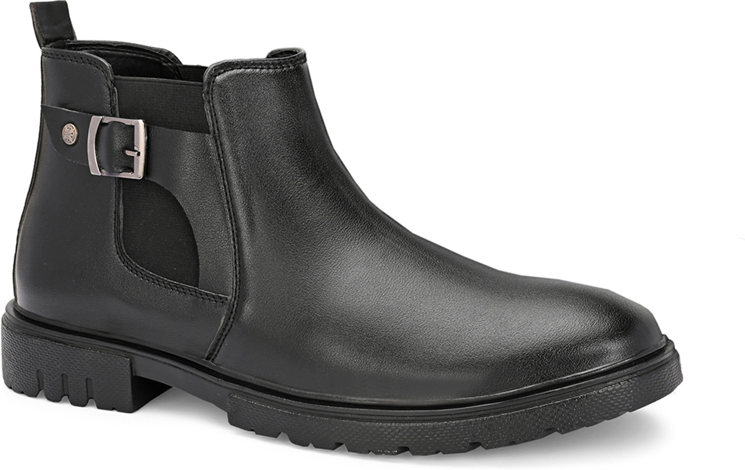 Image of HERE&NOW Boots For Men (Black, 8)