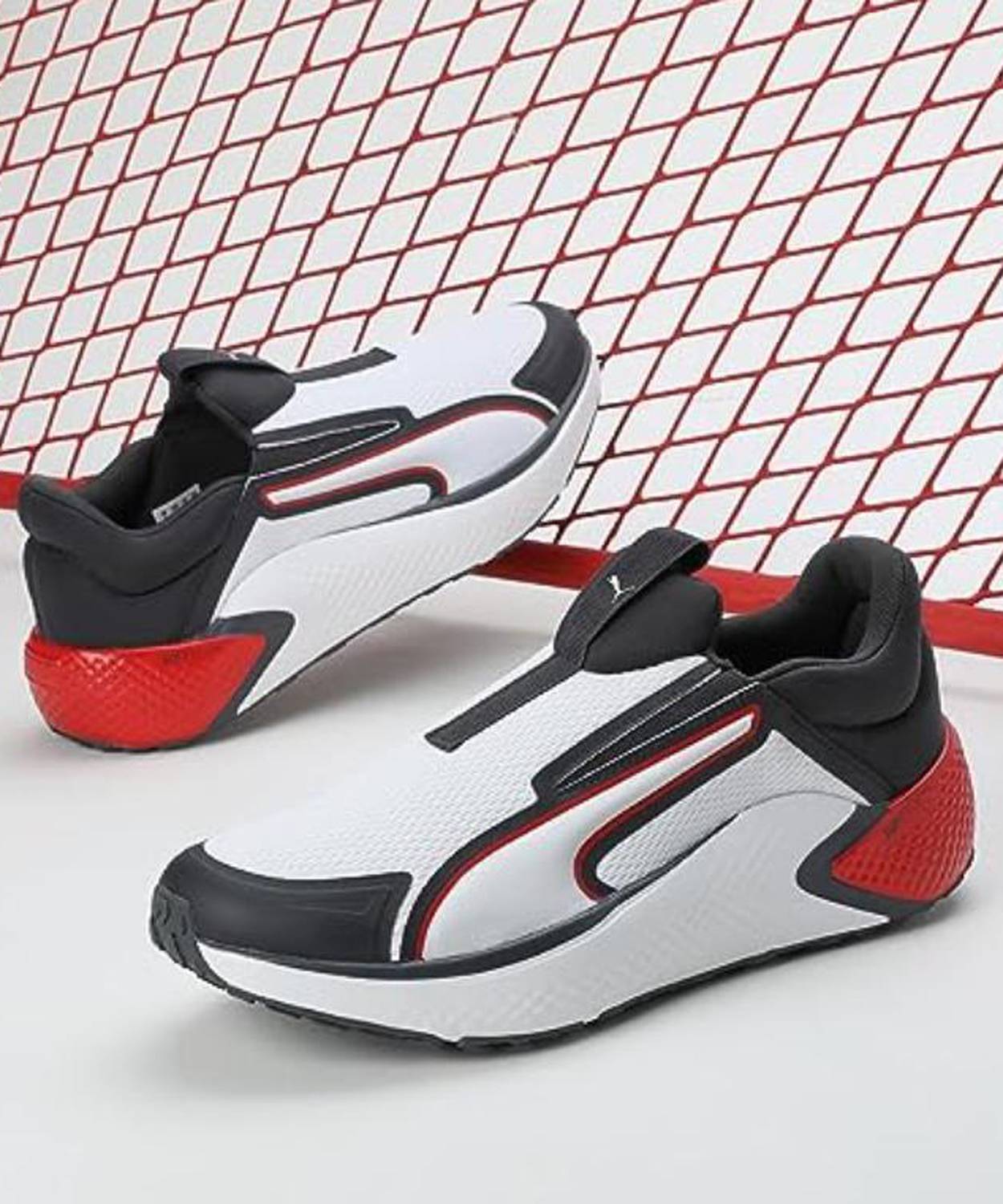 PUMA Softride Pro Coast Slip-On Running Shoes For Men, White - Image 5