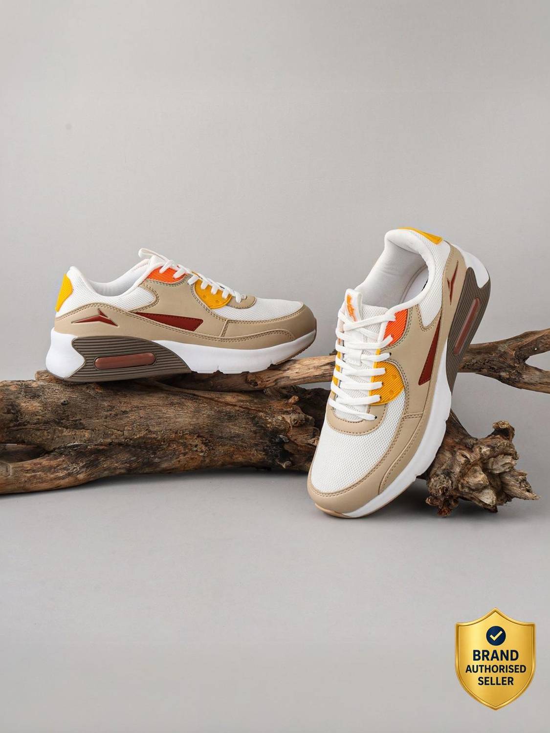 JQR RUMBA White Men's Sneakers - Image 1
