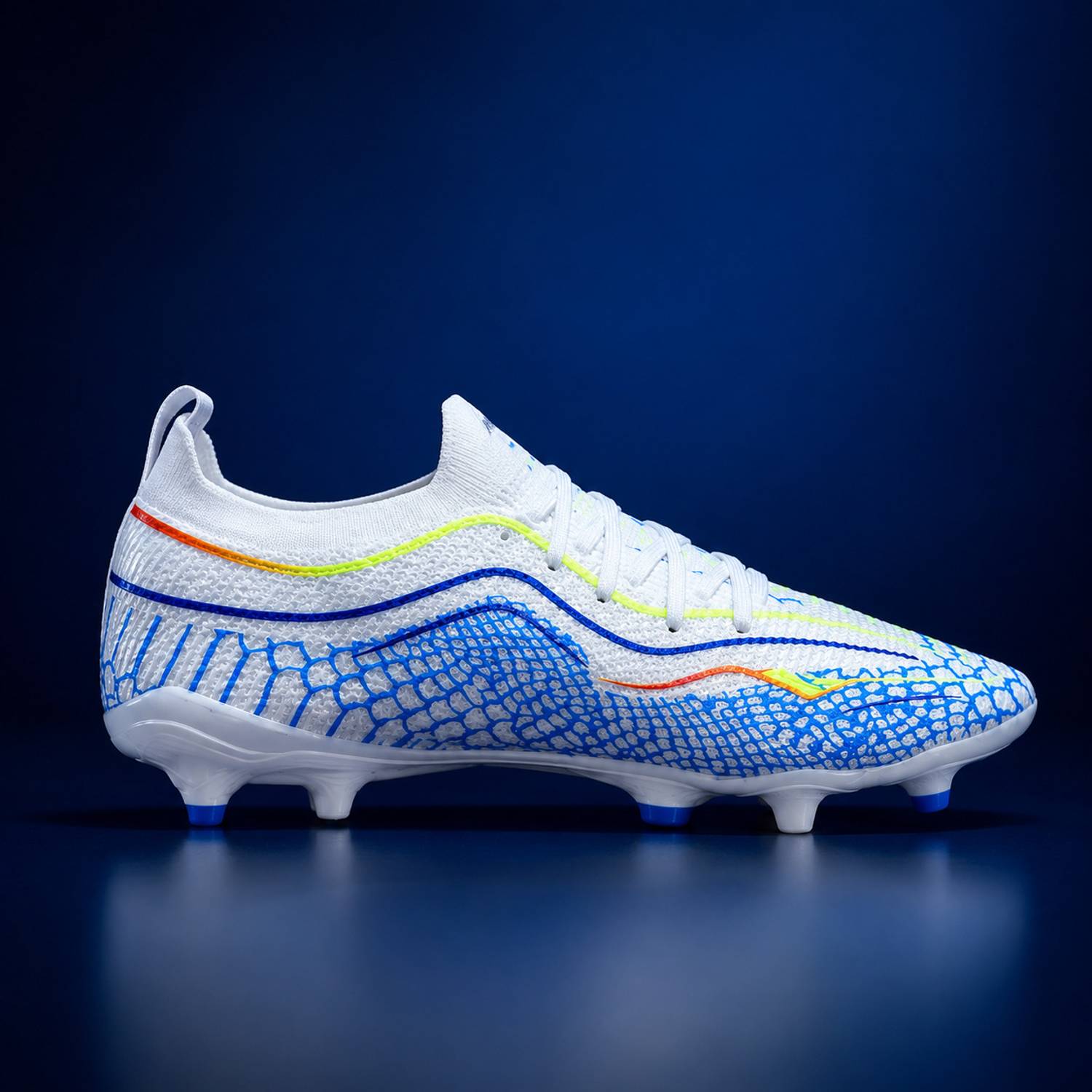 ANZA Heli Football Shoes Unisex White - Image 2