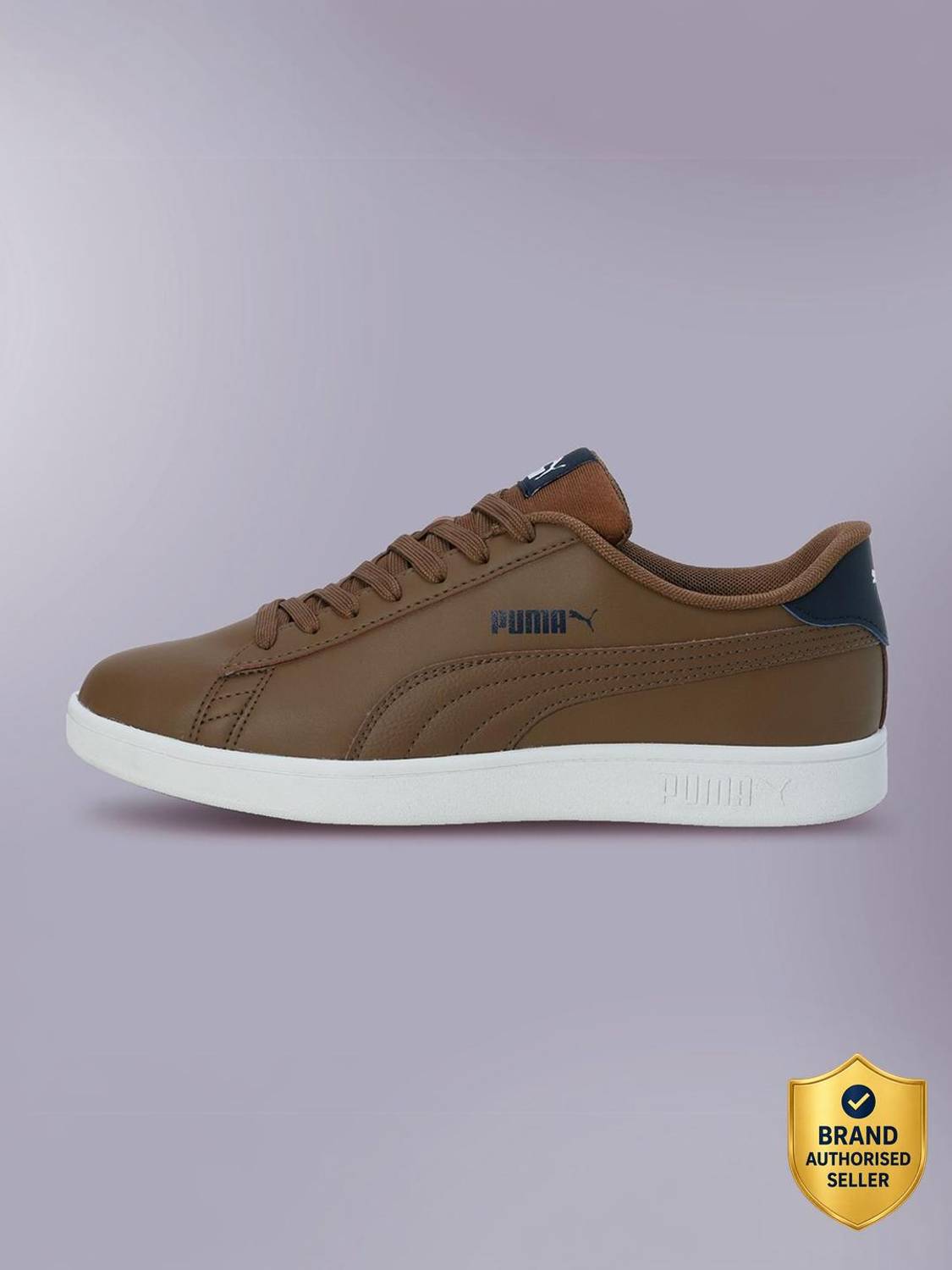 PUMA Smashic Sneakers for Men, Brown