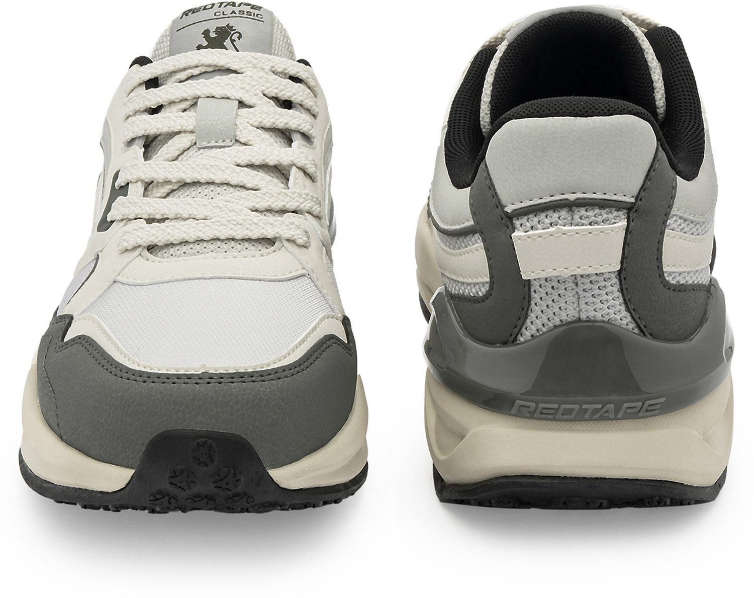 Image of RED TAPE Low Cut Lifestyle Casual Shoes for Men in Grey Green | Lifestyle Casual Shoes Sneakers For Men