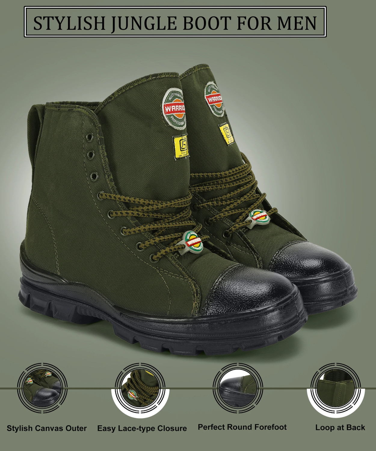Image of Warrior Boots For Men