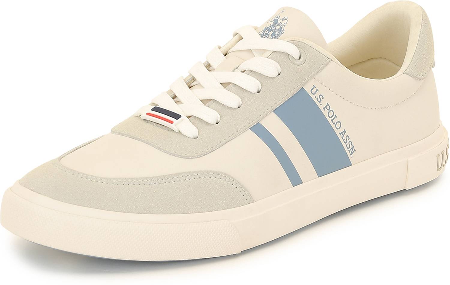 U.S. POLO ASSN. Kriester 4.0 Men Beige Sneakers - Image 3