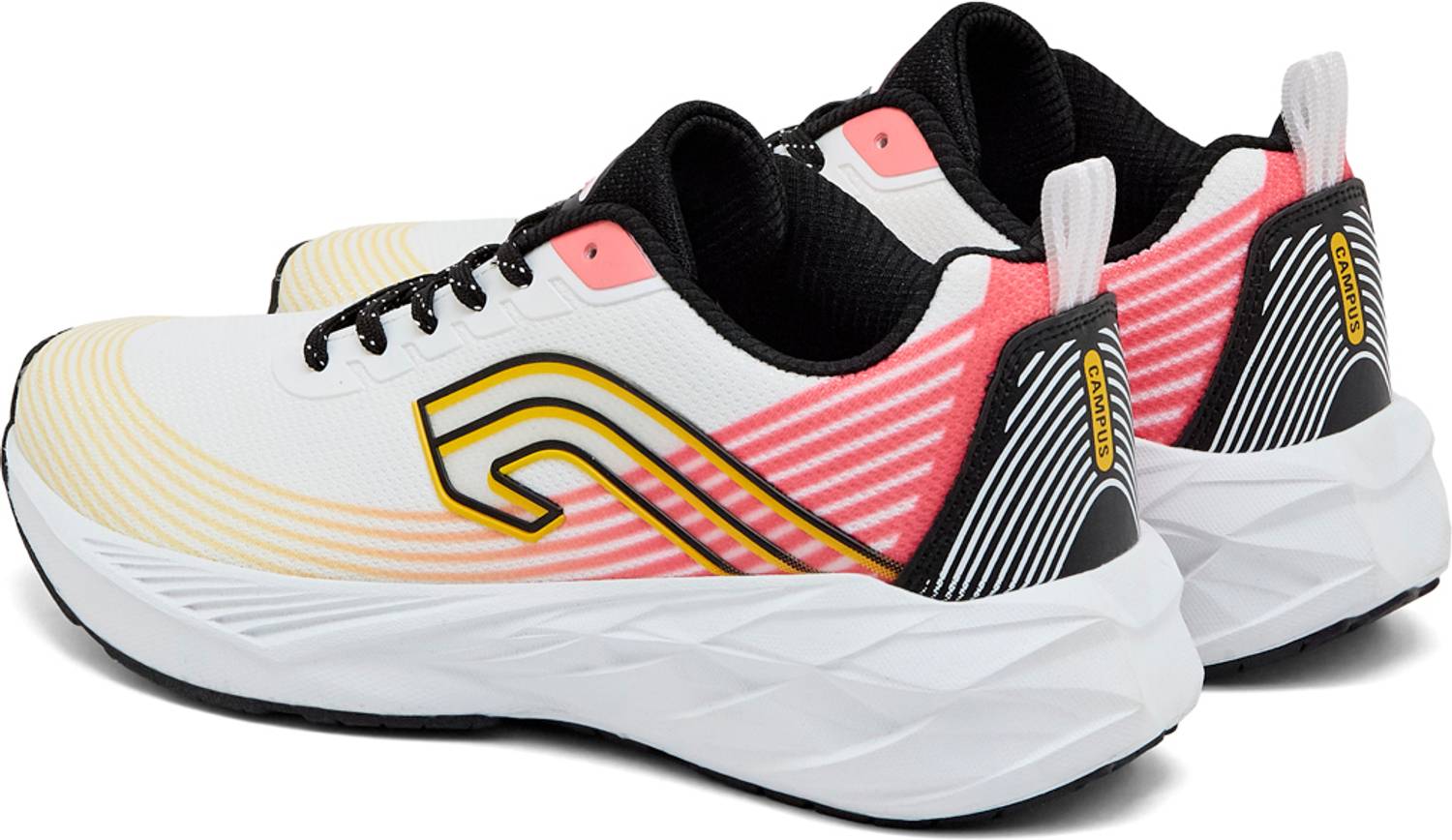 CAMPUS BAIT Running Shoes for Men White - Image 3
